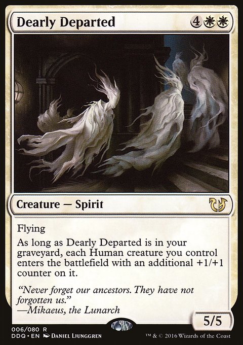 Dearly Departed, Duel Decks: Blessed vs. Cursed #6, Magic: The Gathering card