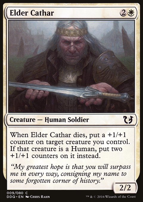 Elder Cathar, Duel Decks: Blessed vs. Cursed #9, Magic: The Gathering card