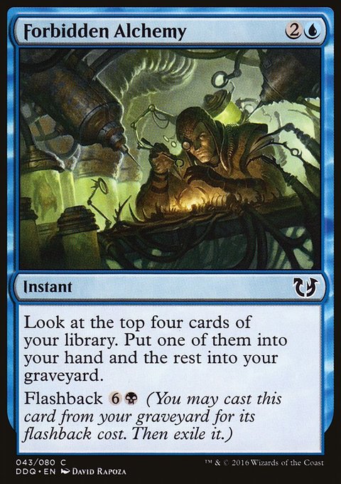Forbidden Alchemy, Duel Decks: Blessed vs. Cursed #43, Magic: The Gathering card