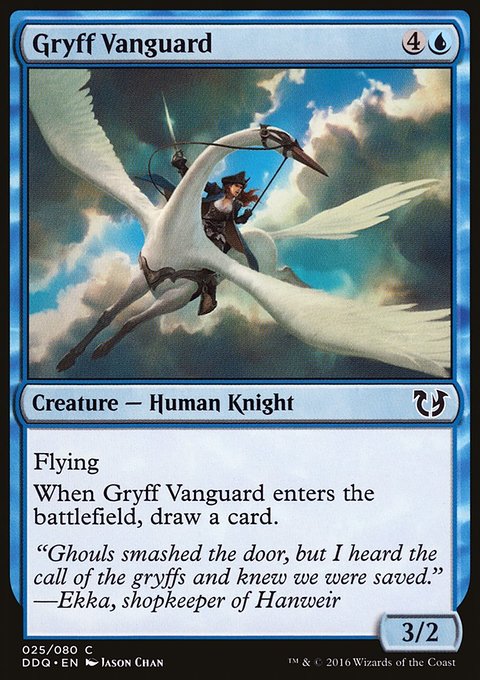 Gryff Vanguard, Duel Decks: Blessed vs. Cursed #25, Magic: The Gathering card
