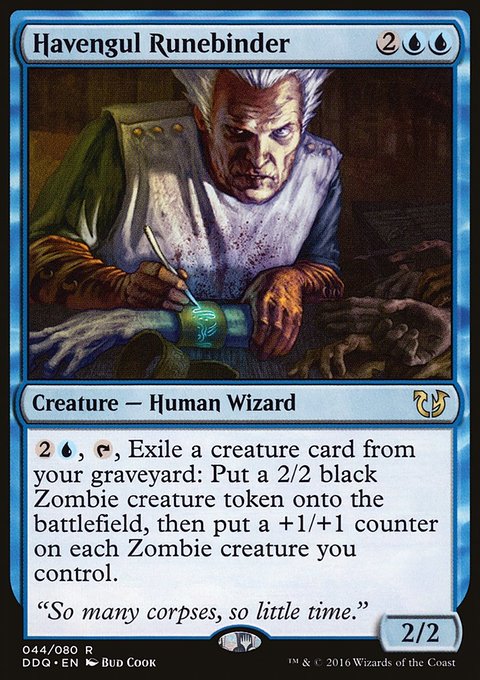 Havengul Runebinder, Duel Decks: Blessed vs. Cursed #44, Magic: The Gathering card