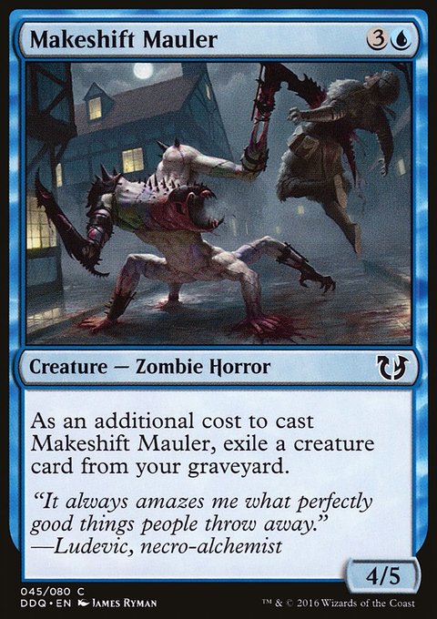 Makeshift Mauler, Duel Decks: Blessed vs. Cursed #45, Magic: The Gathering card