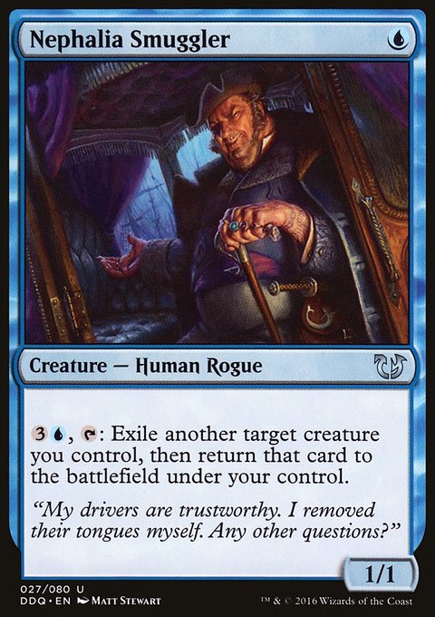 Nephalia Smuggler, Duel Decks: Blessed vs. Cursed #27, Magic: The Gathering card