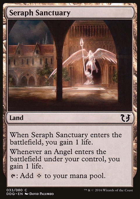Seraph Sanctuary, Duel Decks: Blessed vs. Cursed #33, Magic: The Gathering card