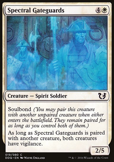 Spectral Gateguards, Duel Decks: Blessed vs. Cursed #19, Magic: The Gathering card