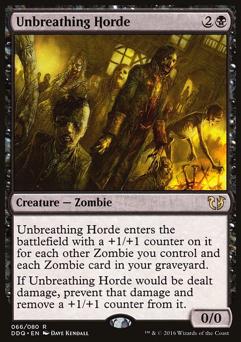 Unbreathing Horde, Duel Decks: Blessed vs. Cursed #66, Magic: The Gathering card
