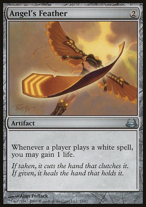 Angel's Feather, Duel Decks: Divine vs. Demonic #23, Magic: The Gathering card
