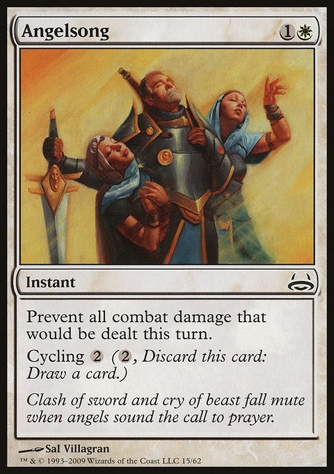 Angelsong, Duel Decks: Divine vs. Demonic #15, Magic: The Gathering card