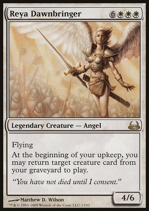 Reya Dawnbringer, Duel Decks: Divine vs. Demonic #13, Magic: The Gathering card