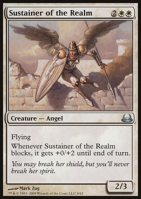 Sustainer of the Realm, Duel Decks: Divine vs. Demonic #8, Magic: The Gathering card