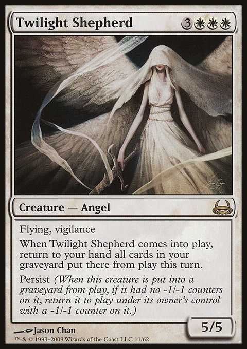 Twilight Shepherd, Duel Decks: Divine vs. Demonic #11, Magic: The Gathering card