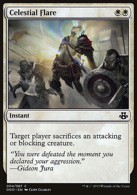 Celestial Flare, Duel Decks: Elspeth vs. Kiora #4, Magic: The Gathering card