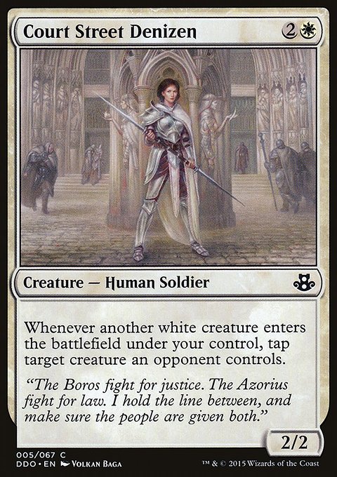 Court Street Denizen, Duel Decks: Elspeth vs. Kiora #5, Magic: The Gathering card