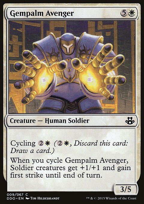 Gempalm Avenger, Duel Decks: Elspeth vs. Kiora #9, Magic: The Gathering card