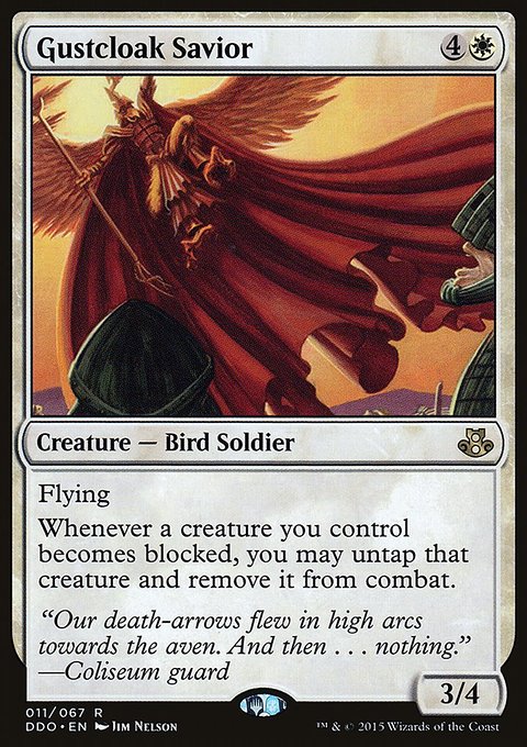Gustcloak Savior, Duel Decks: Elspeth vs. Kiora #11, Magic: The Gathering card