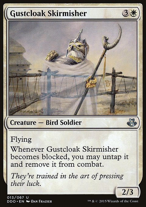 Gustcloak Skirmisher, Duel Decks: Elspeth vs. Kiora #13, Magic: The Gathering card