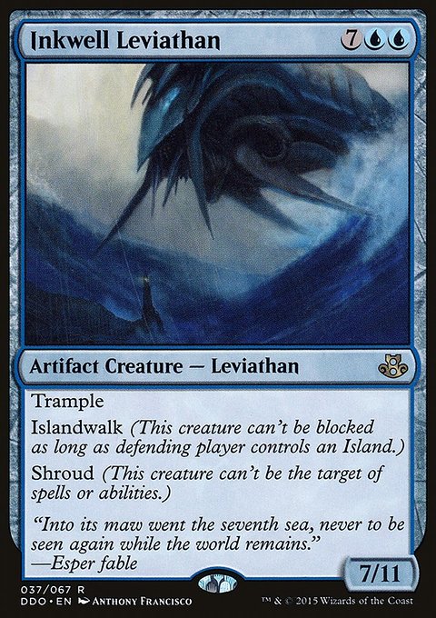 Inkwell Leviathan, Duel Decks: Elspeth vs. Kiora #37, Magic: The Gathering card