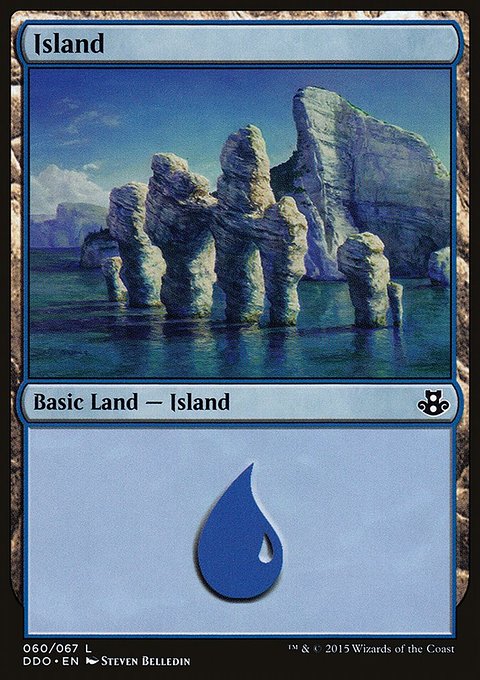 Island, Duel Decks: Elspeth vs. Kiora #60, Magic: The Gathering card
