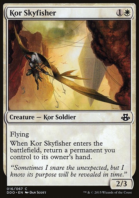 Kor Skyfisher, Duel Decks: Elspeth vs. Kiora #16, Magic: The Gathering card
