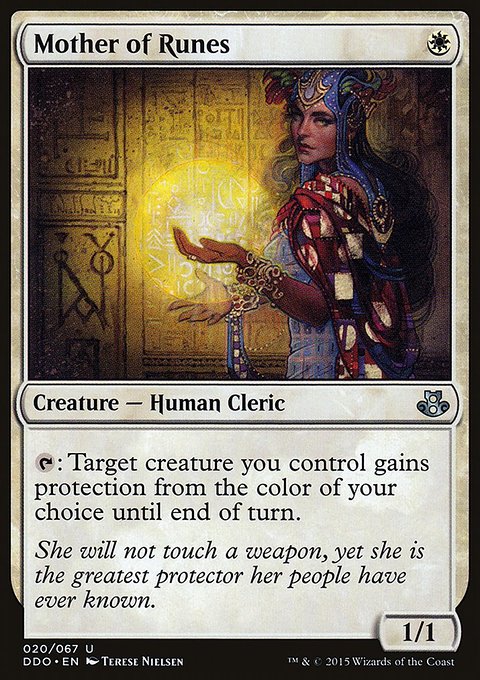 Mother of Runes, Duel Decks: Elspeth vs. Kiora #20, Magic: The Gathering card