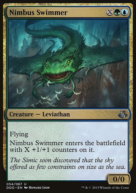 Nimbus Swimmer, Duel Decks: Elspeth vs. Kiora #54, Magic: The Gathering card