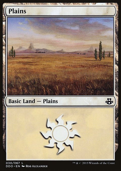 Plains, Duel Decks: Elspeth vs. Kiora #30, Magic: The Gathering card