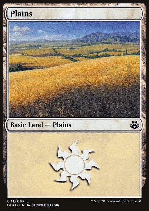 Plains, Duel Decks: Elspeth vs. Kiora #31, Magic: The Gathering card