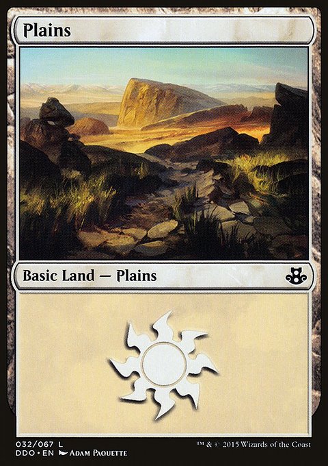 Plains, Duel Decks: Elspeth vs. Kiora #32, Magic: The Gathering card