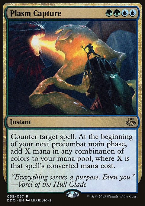 Plasm Capture, Duel Decks: Elspeth vs. Kiora #55, Magic: The Gathering card