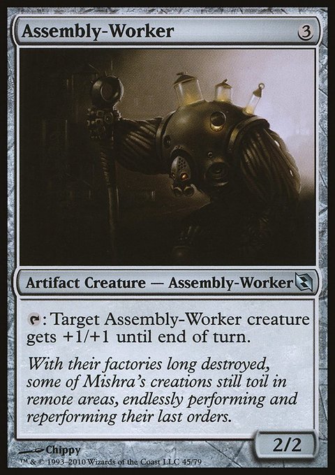 Assembly-Worker, Duel Decks: Elspeth vs. Tezzeret #45, Magic: The Gathering card