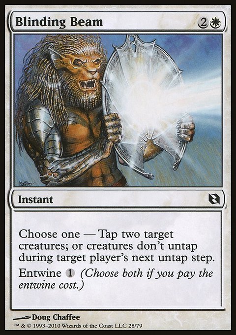 Blinding Beam, Duel Decks: Elspeth vs. Tezzeret #28, Magic: The Gathering card