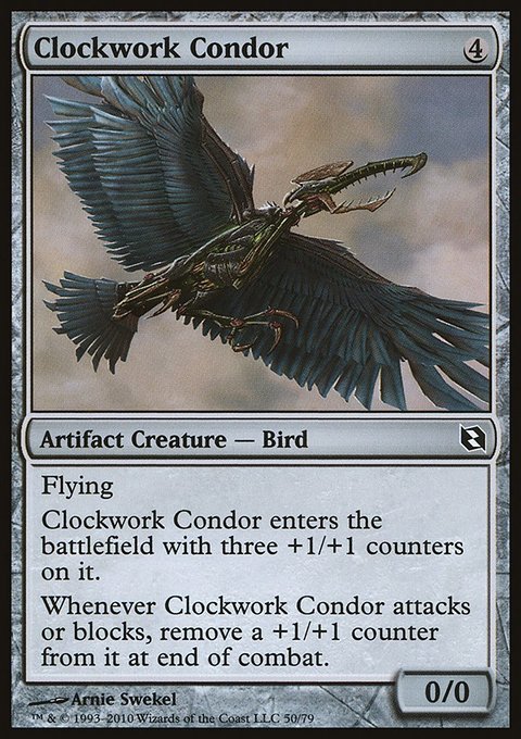 Clockwork Condor, Duel Decks: Elspeth vs. Tezzeret #50, Magic: The Gathering card