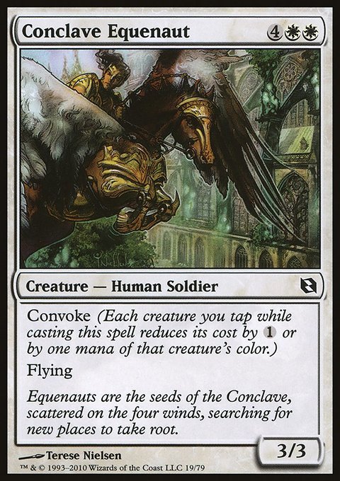 Conclave Equenaut, Duel Decks: Elspeth vs. Tezzeret #19, Magic: The Gathering card