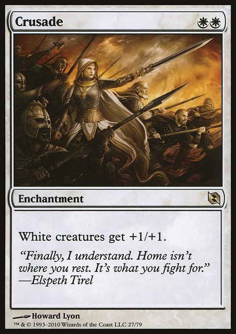 Crusade, Duel Decks: Elspeth vs. Tezzeret #27, Magic: The Gathering card