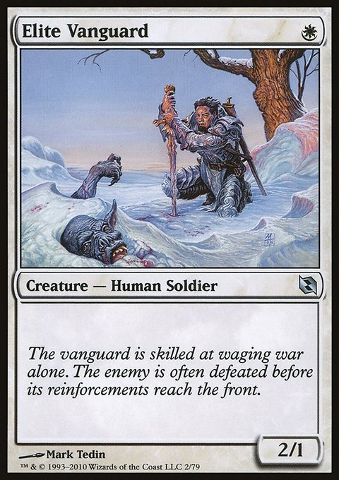 Elite Vanguard, Duel Decks: Elspeth vs. Tezzeret #2, Magic: The Gathering card