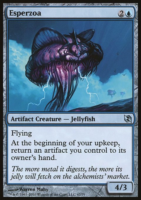 Esperzoa, Duel Decks: Elspeth vs. Tezzeret #47, Magic: The Gathering card