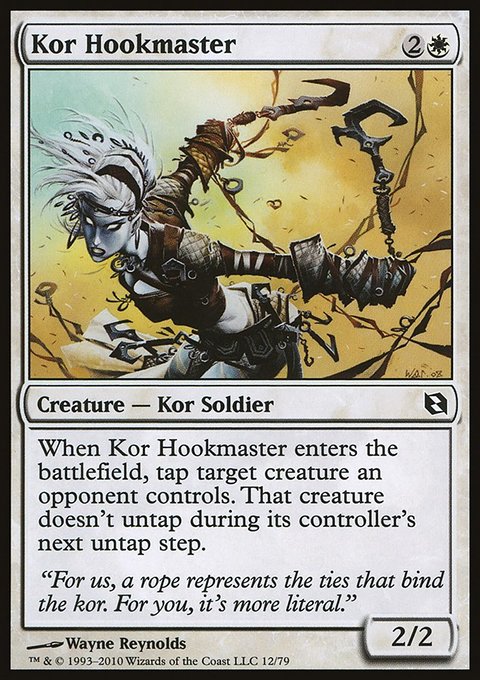 Kor Hookmaster, Duel Decks: Elspeth vs. Tezzeret #12, Magic: The Gathering card