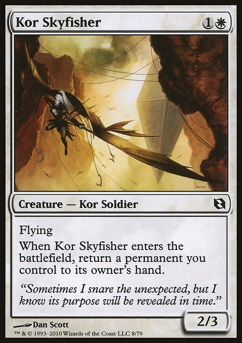 Kor Skyfisher, Duel Decks: Elspeth vs. Tezzeret #8, Magic: The Gathering card