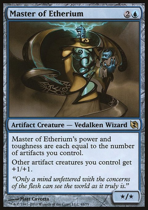 Master of Etherium, Duel Decks: Elspeth vs. Tezzeret #48, Magic: The Gathering card