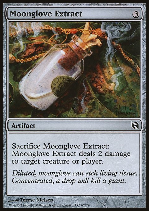 Moonglove Extract, Duel Decks: Elspeth vs. Tezzeret #67, Magic: The Gathering card