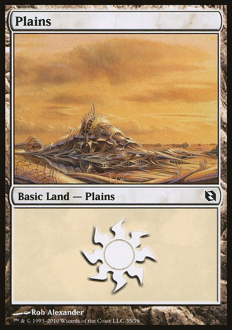 Plains, Duel Decks: Elspeth vs. Tezzeret #35, Magic: The Gathering card