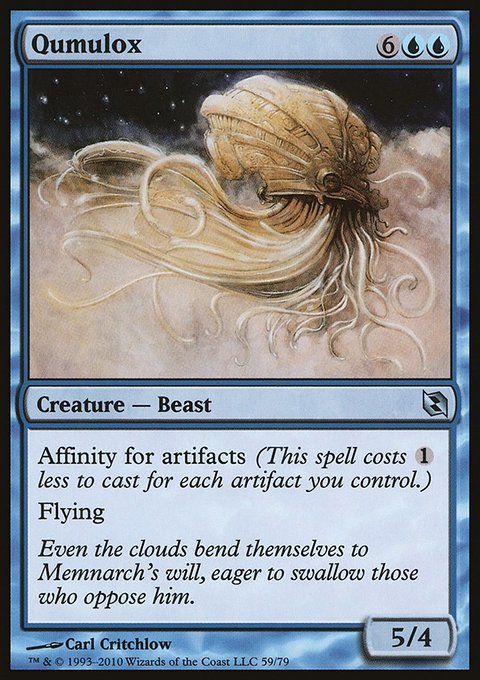 Qumulox, Duel Decks: Elspeth vs. Tezzeret #59, Magic: The Gathering card