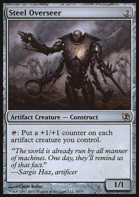 Steel Overseer, Duel Decks: Elspeth vs. Tezzeret #44, Magic: The Gathering card