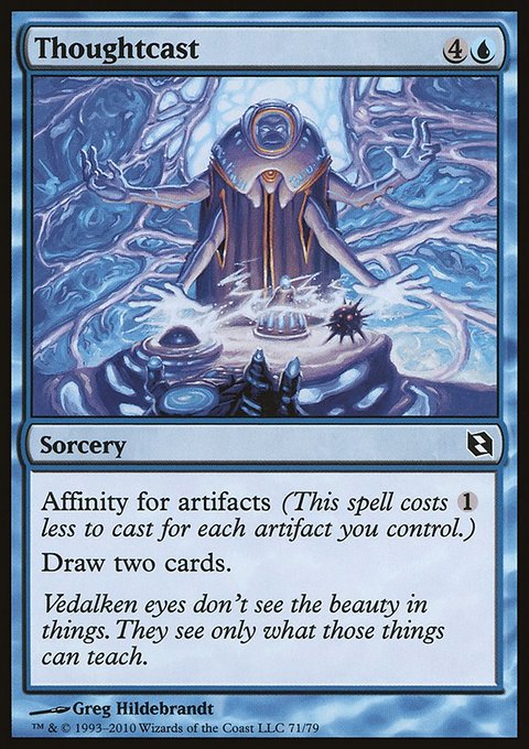 Thoughtcast, Duel Decks: Elspeth vs. Tezzeret #71, Magic: The Gathering card