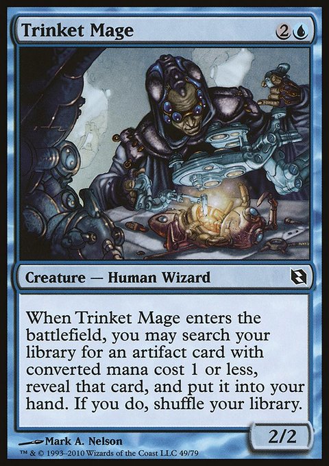 Trinket Mage, Duel Decks: Elspeth vs. Tezzeret #49, Magic: The Gathering card