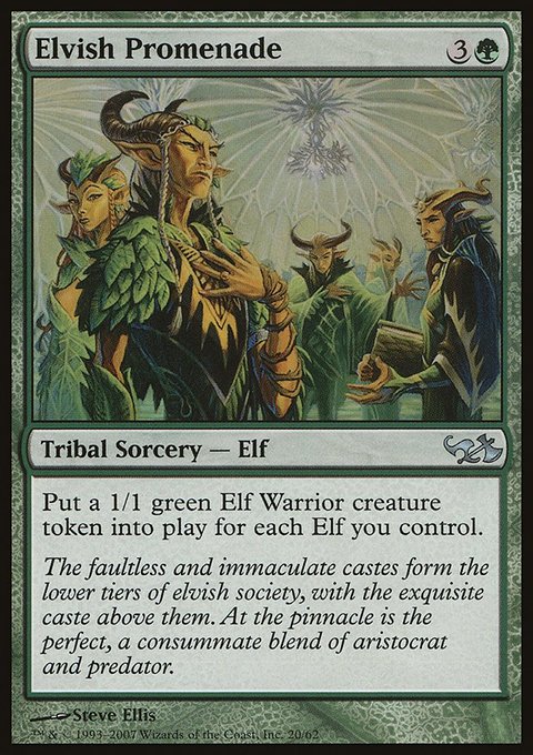 Elvish Promenade, Duel Decks: Elves vs. Goblins #20, Magic: The Gathering card