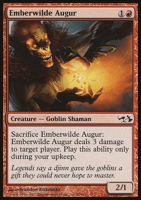Emberwilde Augur, Duel Decks: Elves vs. Goblins #35, Magic: The Gathering card