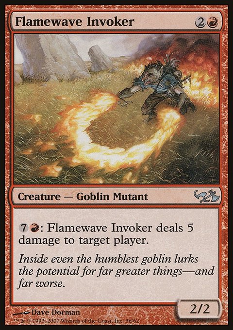 Flamewave Invoker, Duel Decks: Elves vs. Goblins #36, Magic: The Gathering card