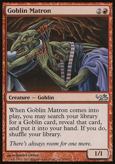 Goblin Matron, Duel Decks: Elves vs. Goblins #39, Magic: The Gathering card