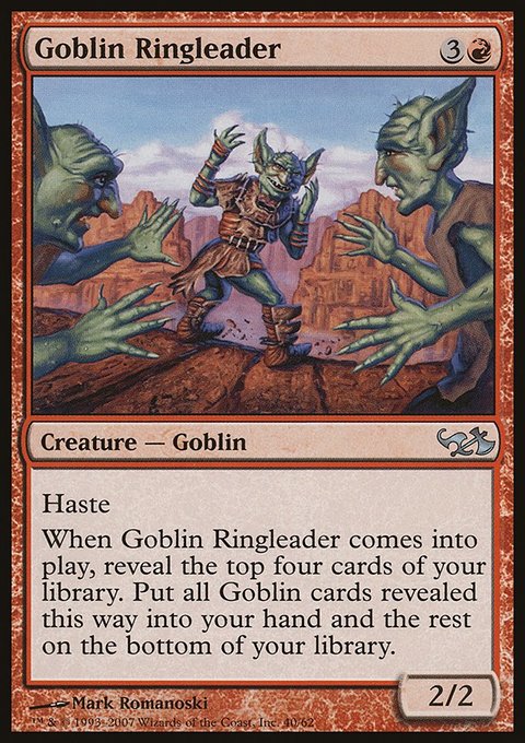 Goblin Ringleader, Duel Decks: Elves vs. Goblins #40, Magic: The Gathering card
